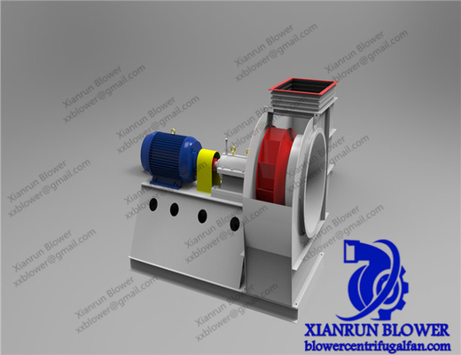 760-2900rpm φυγοκεντρικός ανεμιστήρας εξαερισμού που κάμπτεται προς τα πίσω για τους λέβητες