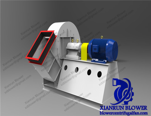 760-2900rpm φυγοκεντρικός ανεμιστήρας εξαερισμού που κάμπτεται προς τα πίσω για τους λέβητες