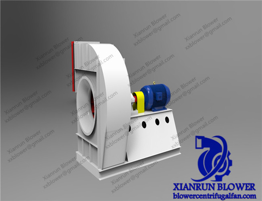 760-2900rpm φυγοκεντρικός ανεμιστήρας εξαερισμού που κάμπτεται προς τα πίσω για τους λέβητες