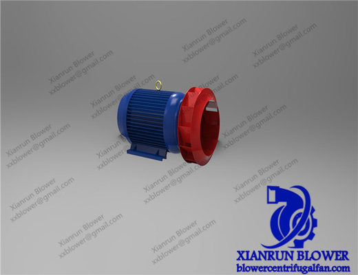 Οπίσθιος κυρτός ανεμιστήρας 760rpm-2900rpm υψηλού αέρα εξουσιοδότηση 1 έτους