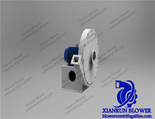 Βιομηχανικός φυγοκεντρικός ακτινοβολητής που προσφέρει ευρύ εύρος πίεσης και υψηλό όγκο ροής αέρα για τα συστήματα επεξεργασίας και ψύξης χημικών προϊόντων τσιμέντου