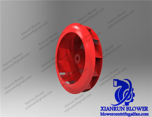 εξαρτήματα ανεμιστήρων 4003500mm τα φυγοκεντρικά διαβιβάζουν την κυρτή ρόδα στροφείων