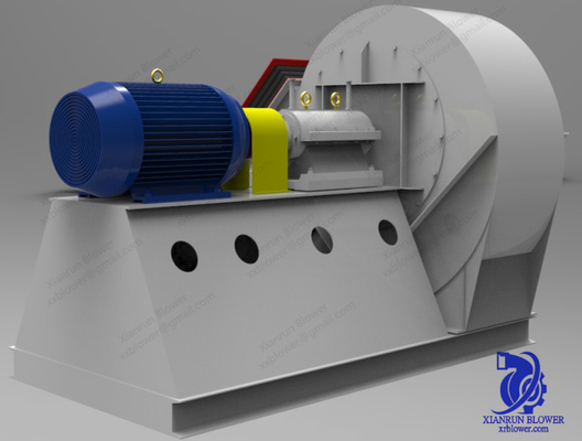 5 - 350KW βιομηχανική φυγοκεντρική πίεση ανεμιστήρων 220V 380V για το στεγνωτήρα