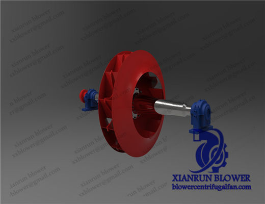 Προσαρμόσιμος φυγοκεντρικός ακτινοβολητής για ειδικές βιομηχανικές απαιτήσεις βιομηχανικός ανεμιστήρας Βιομηχανικοί οπισθοδρομικοί κλίση ανεμιστήρες & αναπνευστήρες