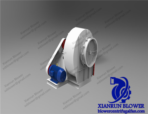 Οπίσθιος φυγοκεντρικός ανεμιστήρας 380V 440V χάλυβα μαγγάνιου για τη συλλογή σκόνης