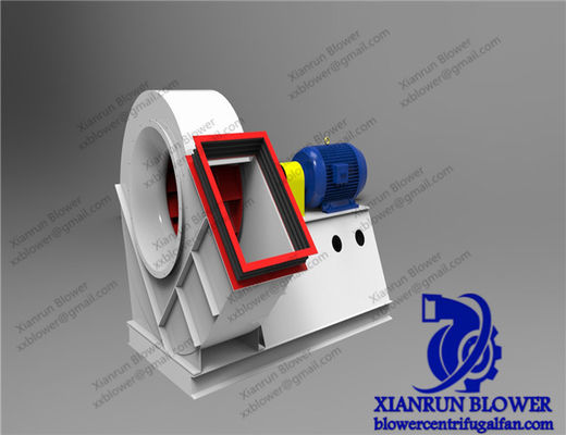 Μεταγενέστερος φυγοκεντρικός ανεμιστήρας βαρέος φορτίου που προσφέρει ροή αέρα και λειτουργία χαμηλού θορύβου κατάλληλος για εμπορικό και βιομηχανικό εξαερισμό