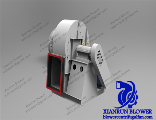 Οπίσθιος φυγοκεντρικός ανεμιστήρας 5KW χάλυβα άνθρακα - χρώμα 350KW που προσαρμόζεται