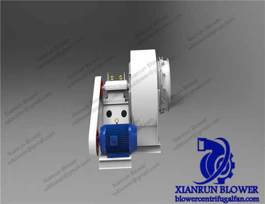 Οπίσθιος φυγοκεντρικός ανεμιστήρας 5KW χάλυβα άνθρακα - χρώμα 350KW που προσαρμόζεται